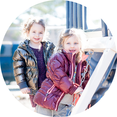 Children Playing Outdoors